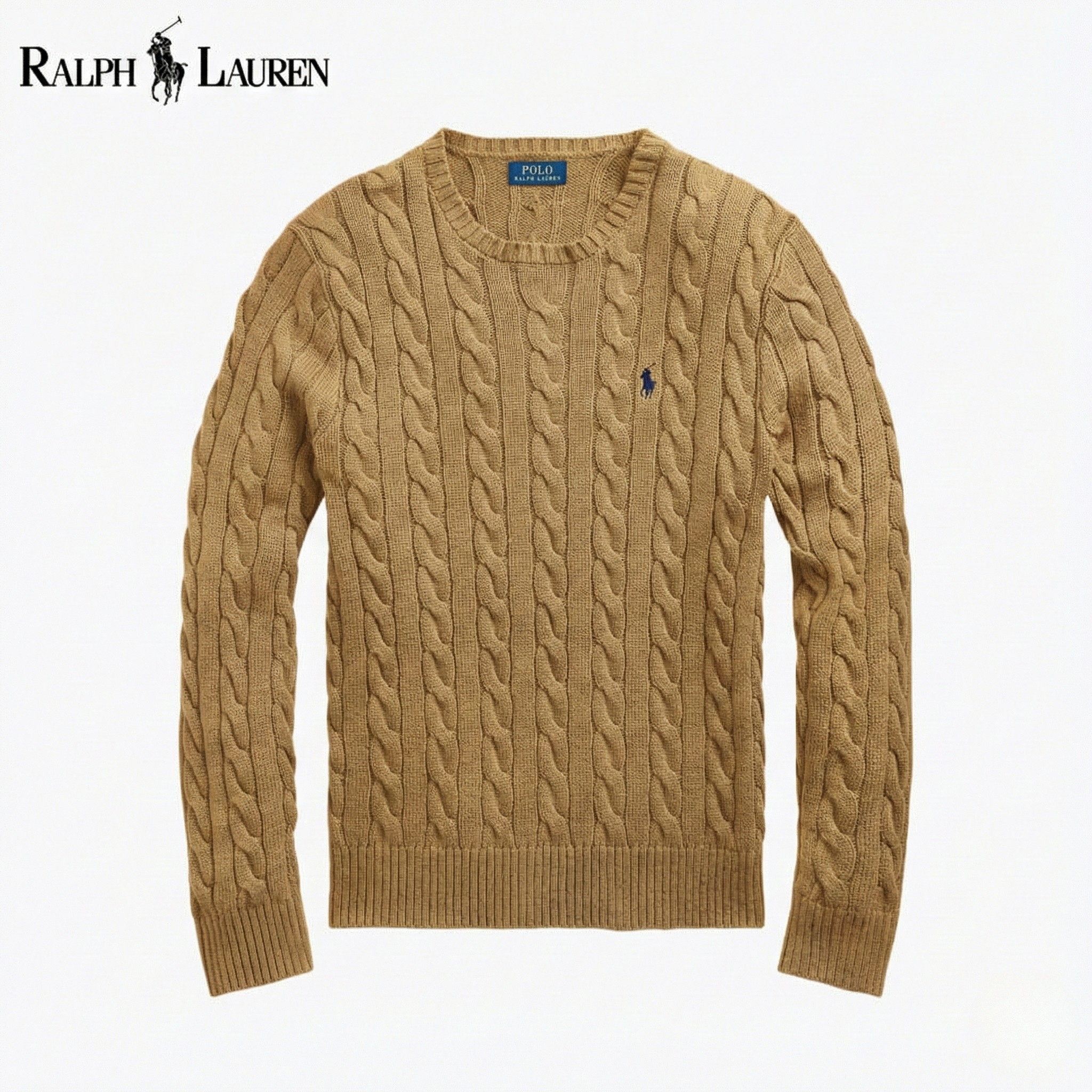 RL Cable-Knit Cotton Jumper